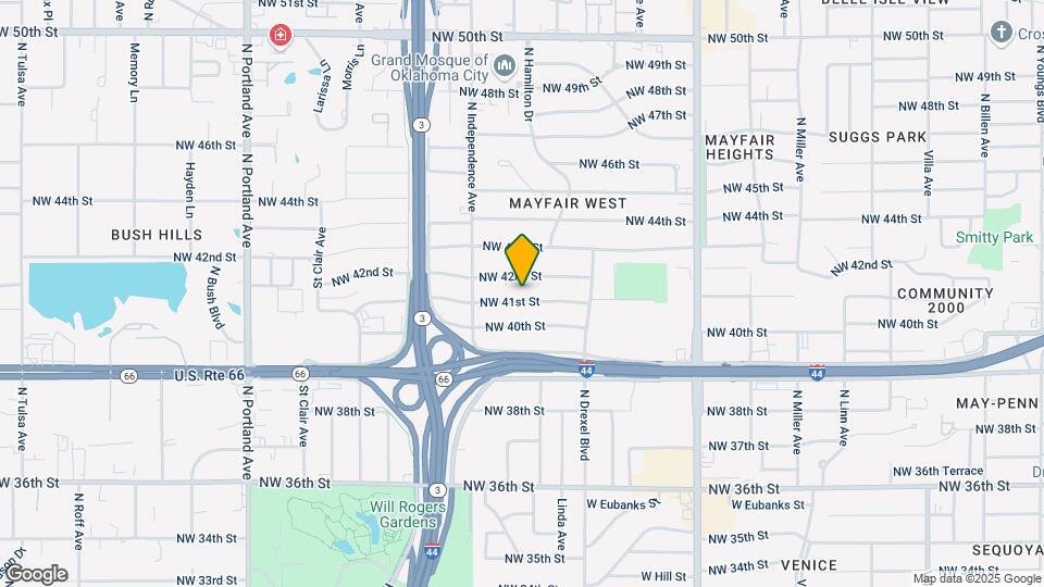3205 NW 41st St Map and Location Details