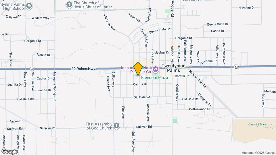 6568 Desert Queen Ave Map and Location Details