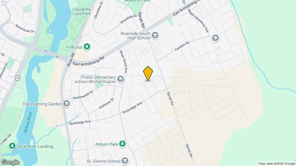 180 Hawkeswood Dr Map and Location Details