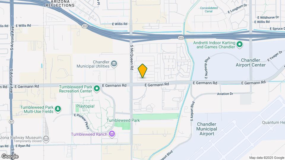 1092 E Newland Dr Map and Location Details