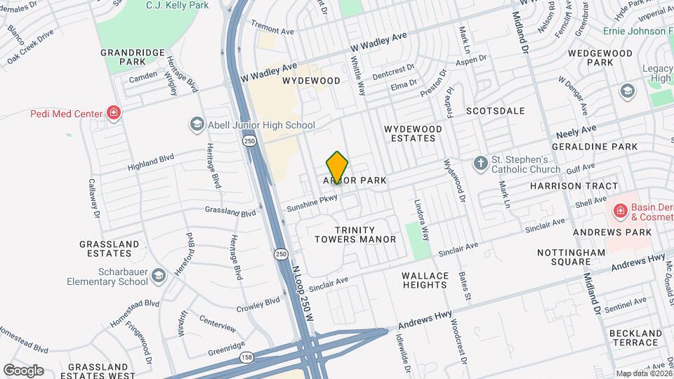 2503 Hoya Dr Map and Location Details