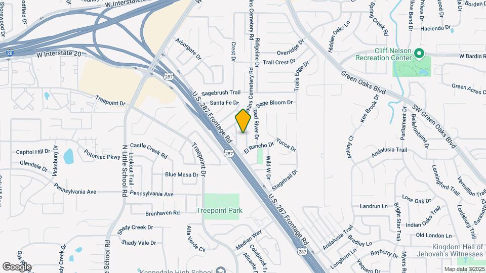 5116 Eagle Nest Dr Map and Location Details