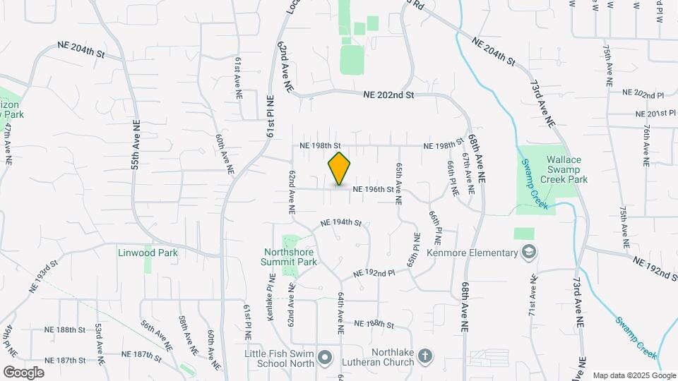 6311 NE 196th St Map and Location Details