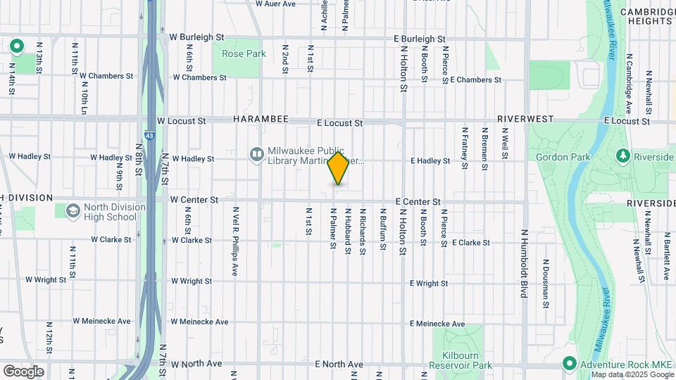 2724 N Palmer St Map and Location Details