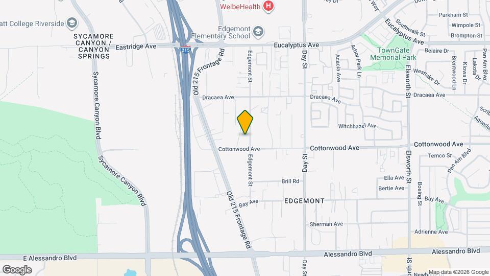 13463 Edgemont St Map and Location Details