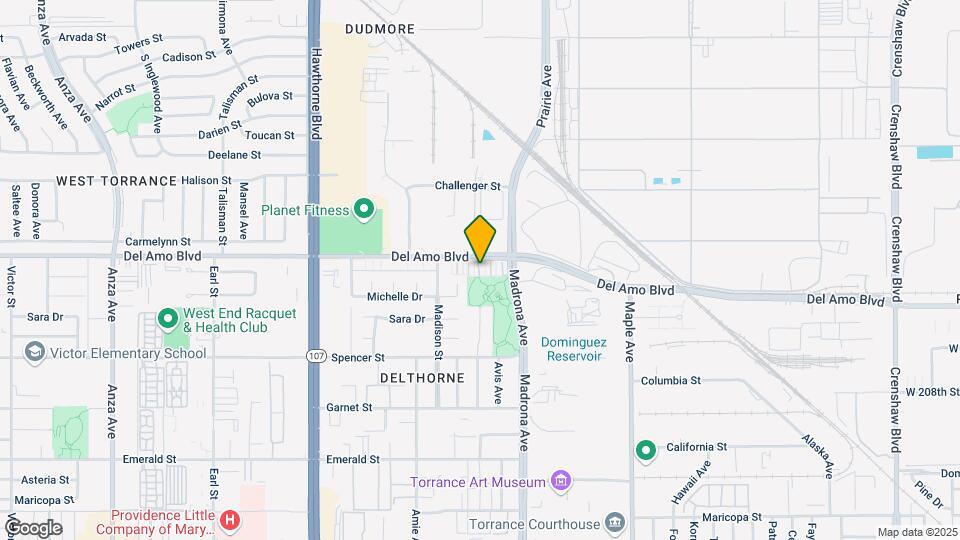 3508 Del Amo Blvd Map and Location Details