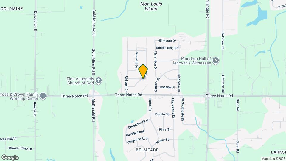 4803 Carlile Dr Map and Location Details