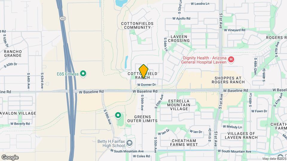 5617 W Ellis Dr Map and Location Details