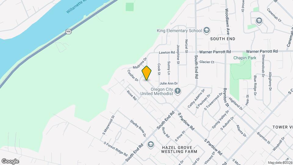 18789 Oaktree Ave Map and Location Details