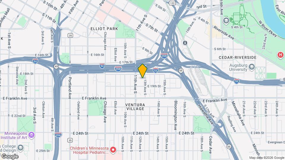 1814 13th Ave S Mapa y Detalles de la Ubicación