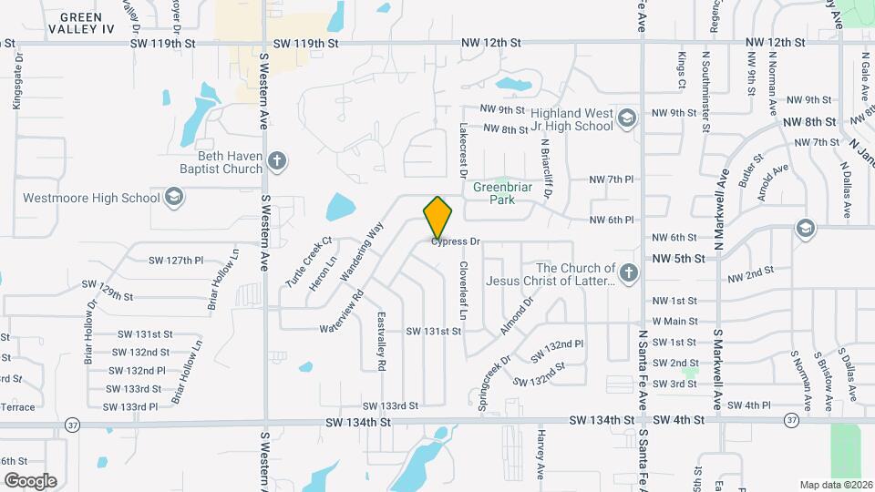 512 Cypress Dr Map and Location Details