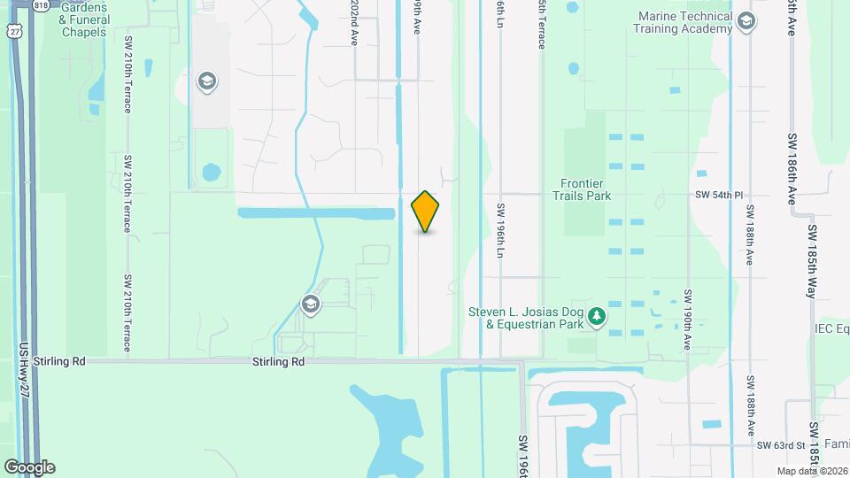 5600 SW 199th Ave Mapa y Detalles de la Ubicación
