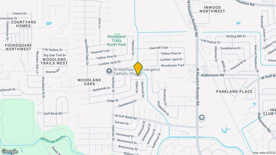 7414 Battlewood Dr Map and Location Details