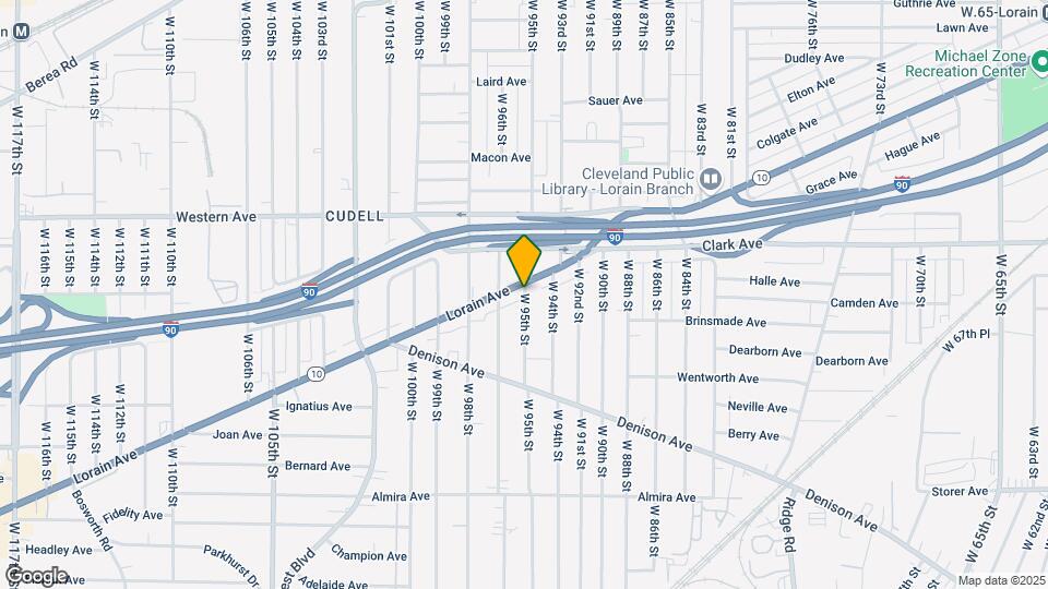 3142 W 95th St, Unit 11 Map and Location Details