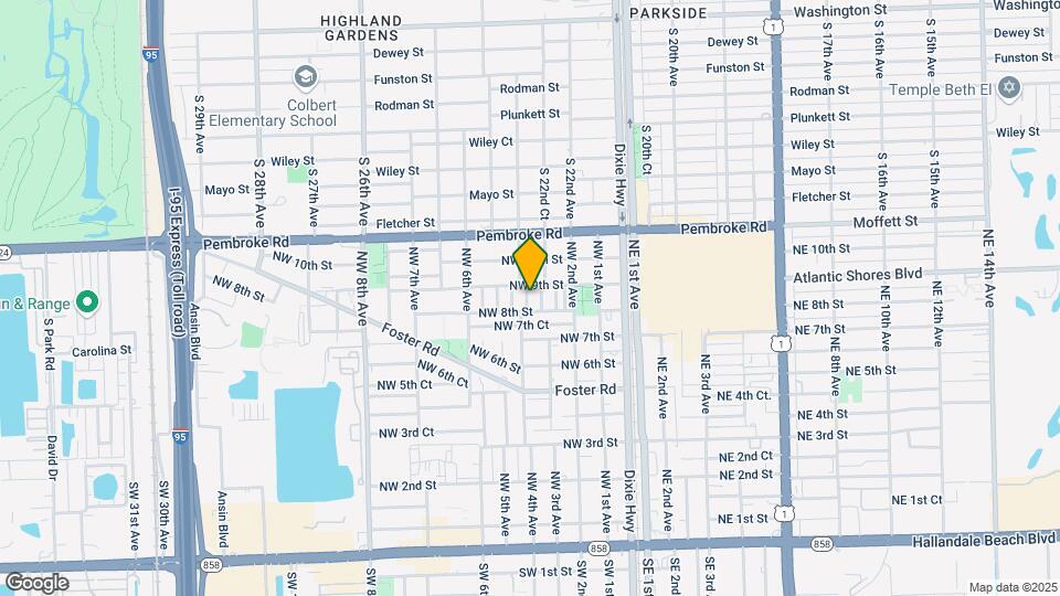 812 NW 4th Ave Map and Location Details