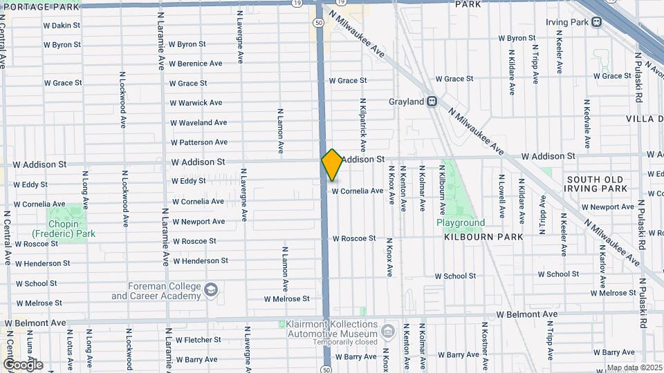 3501-3509 N Cicero Ave Map and Location Details