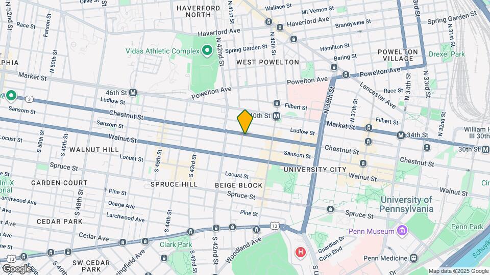 4058 Chestnut St, Unit 2R Mapa y Detalles de la Ubicación