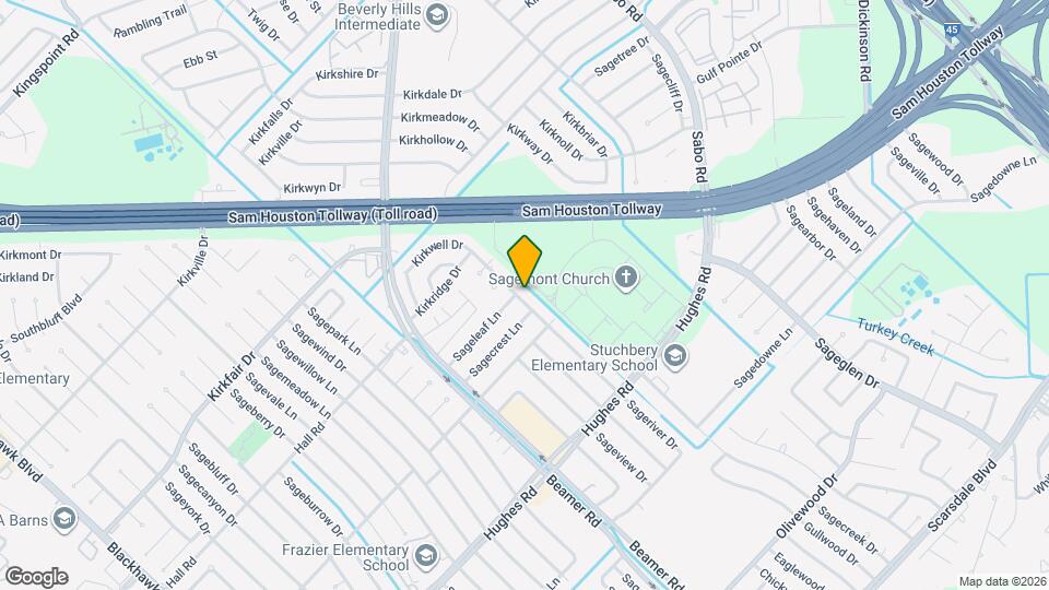 10907 Sageriver Dr Map and Location Details