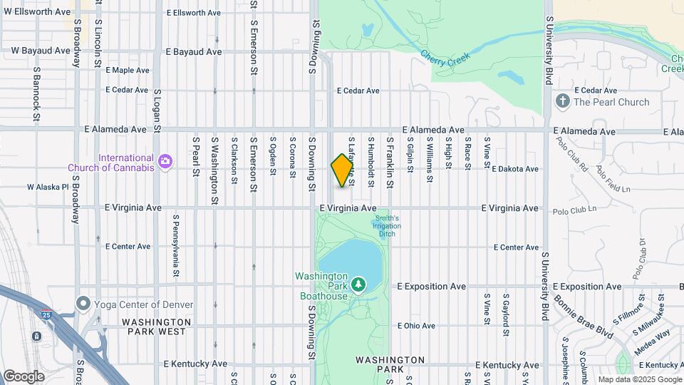 460 S Marion St Pkwy, Unit 651 Denver CO 80209 Map and Location Details