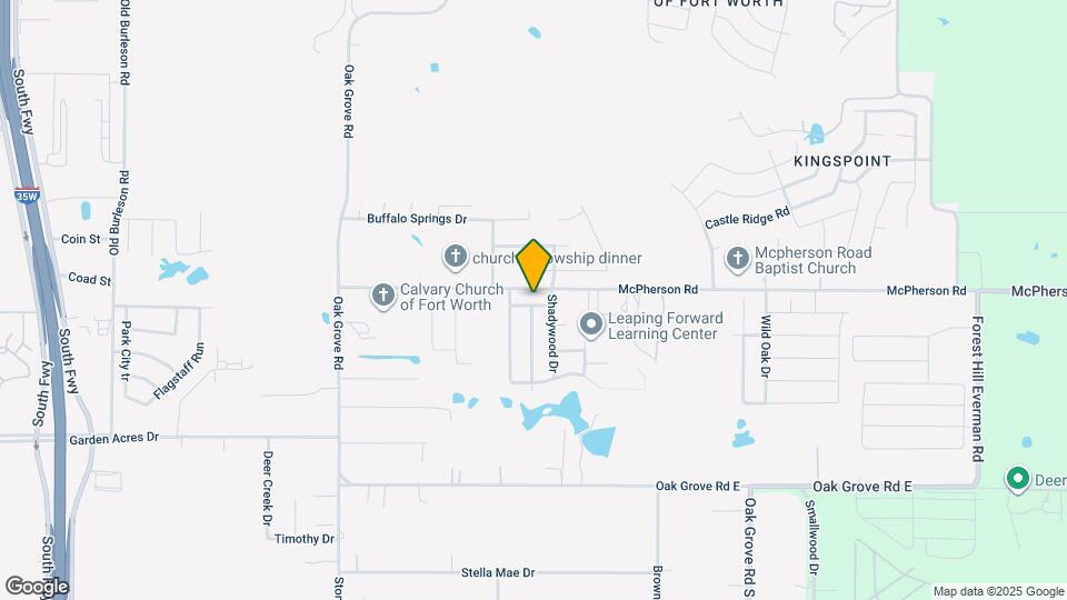 1021 Olivewood Ln Map and Location Details