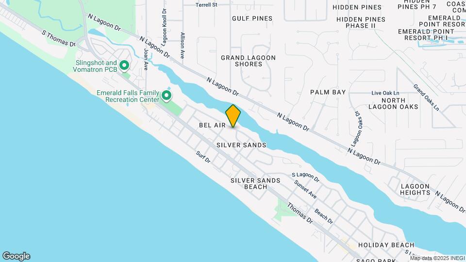 8227 S Lagoon Dr Map and Location Details