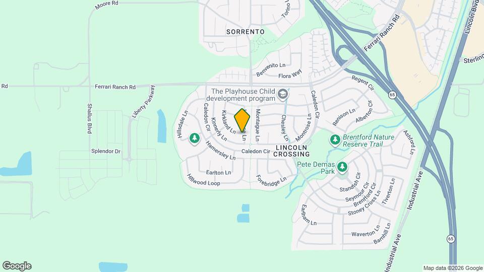 1118 Lawrence Ln Map and Location Details