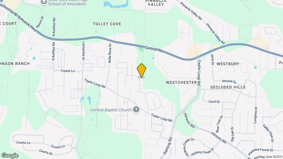 4707 Glen Valley Dr Map and Location Details