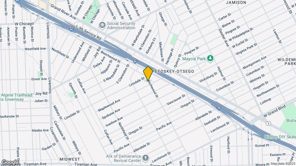 5002 Maplewood St, Unit 5004 maplewood apt Map and Location Details