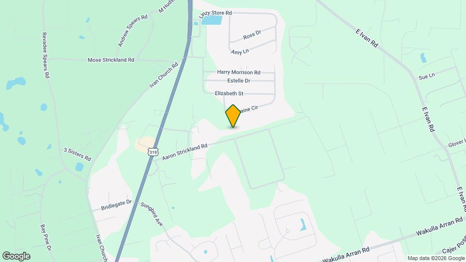 162 Aaron Strickland Rd Map and Location Details