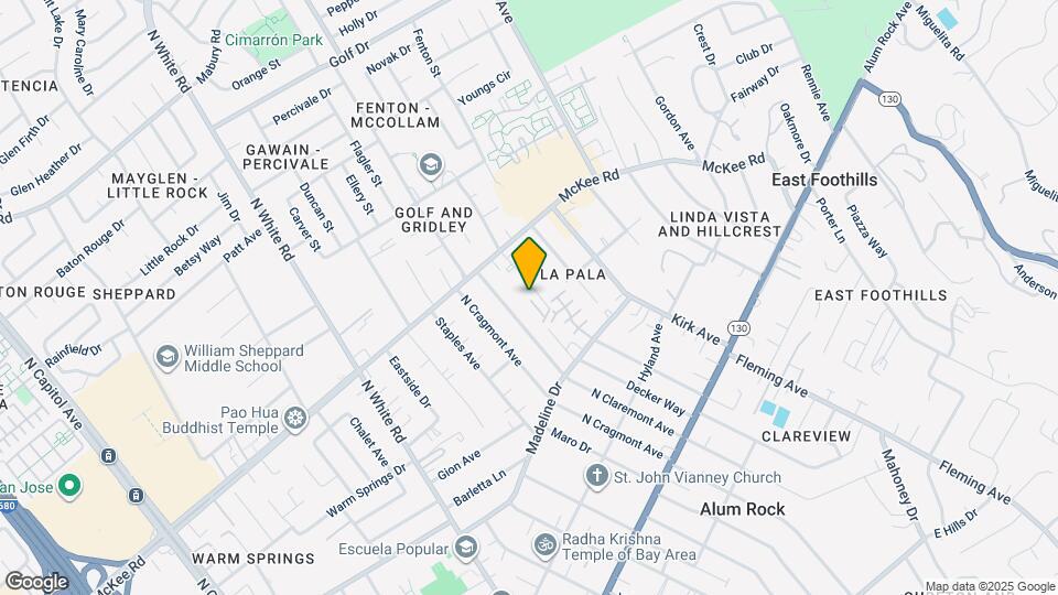 251 La Pala Dr Map and Location Details