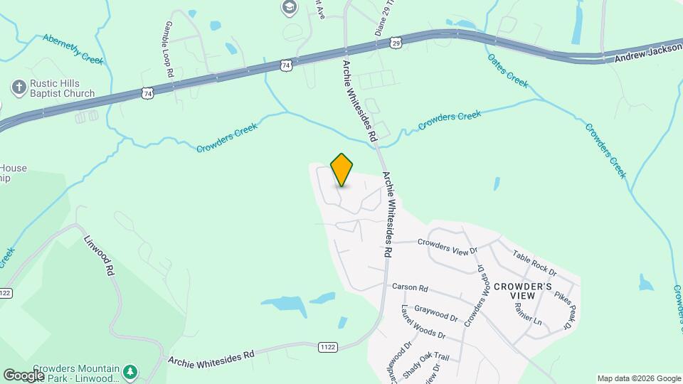 314 Archie Whitesides Rd Map and Location Details