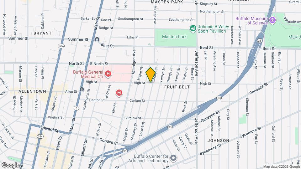 235 High St Mapa y Detalles de la Ubicación