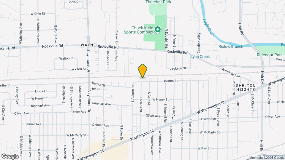 4826 Bertha St Map and Location Details