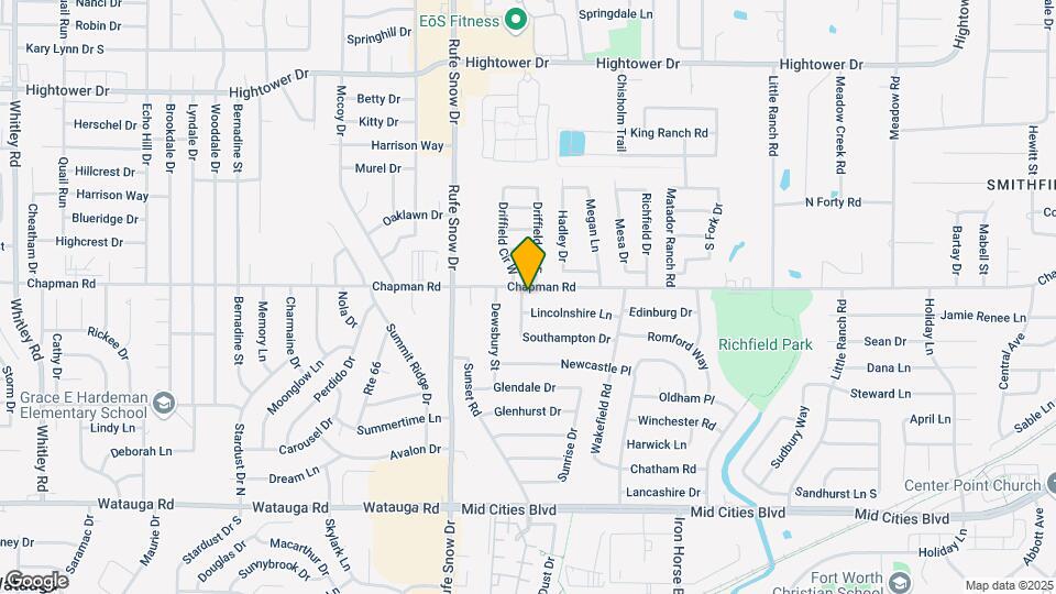 6900 Chapman Dr Map and Location Details