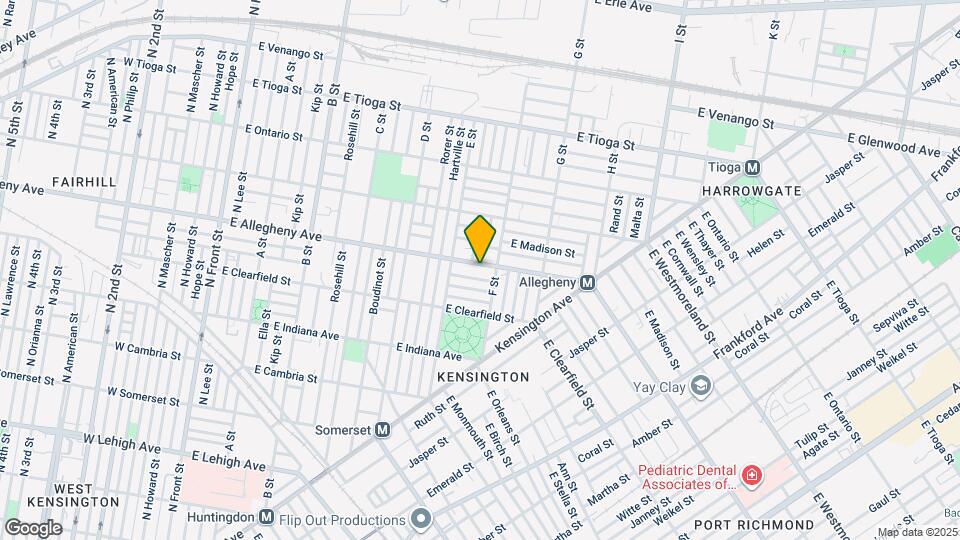 646 E Allegheny Ave, Unit 646 E Allegheny Avenue Map and Location Details