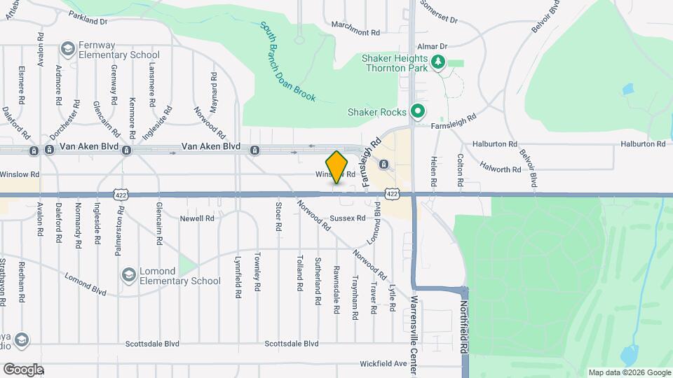 19683 Chagrin Blvd, Unit 19683 Map and Location Details