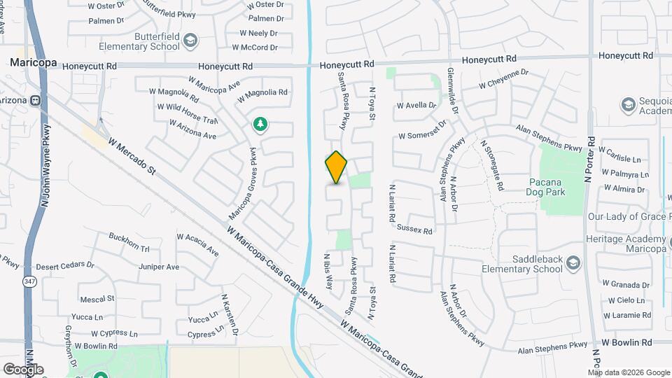 42939 W Jeremy St Mapa y Detalles de la Ubicación