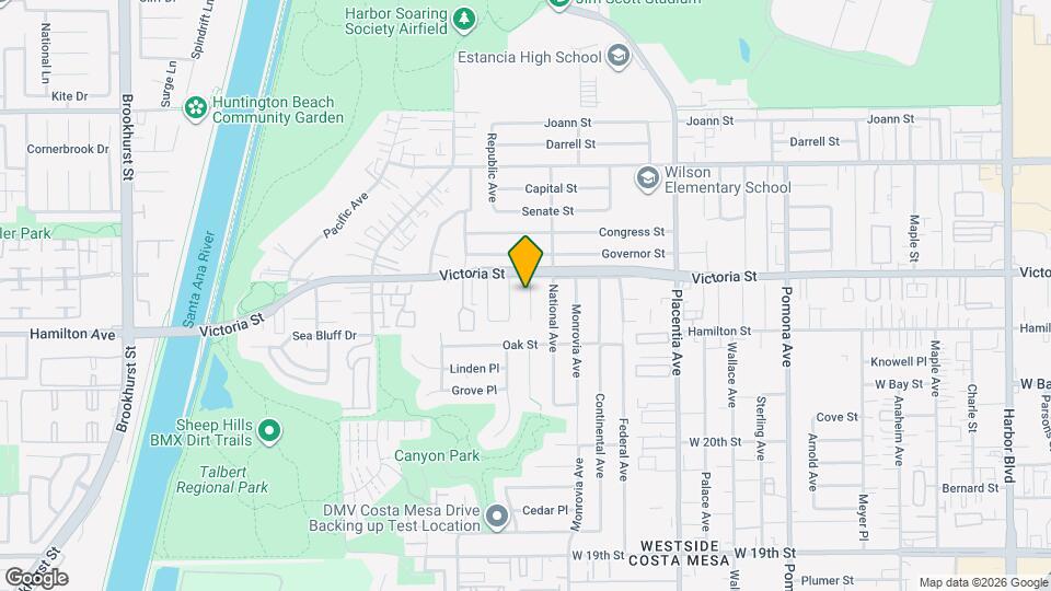 2135 President Pl Map and Location Details