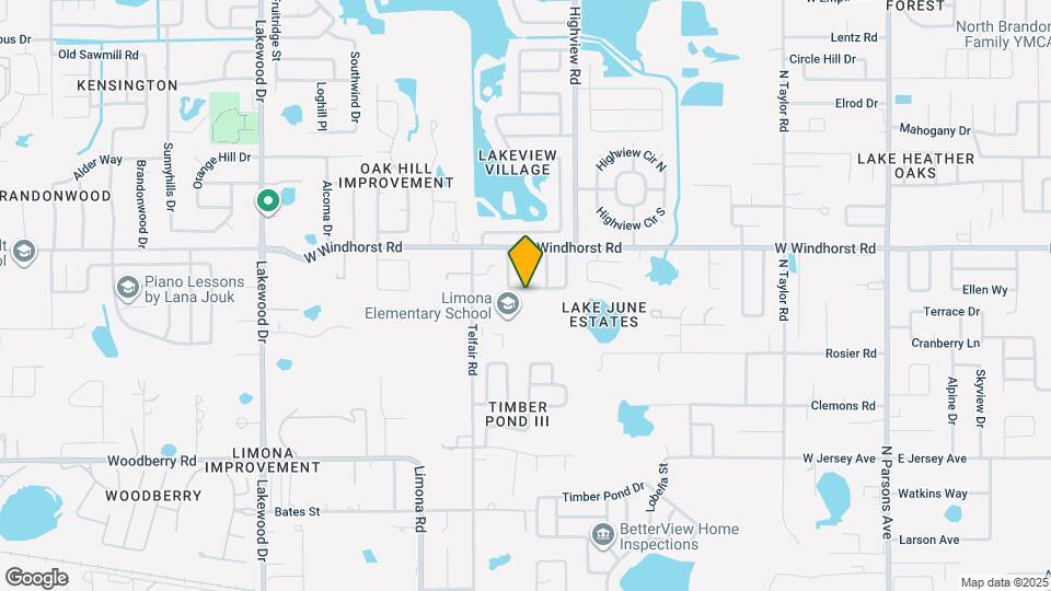 1201 Windsor Cir Map and Location Details