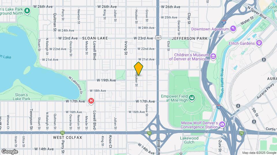 1908 Hooker St Mapa y Detalles de la Ubicación