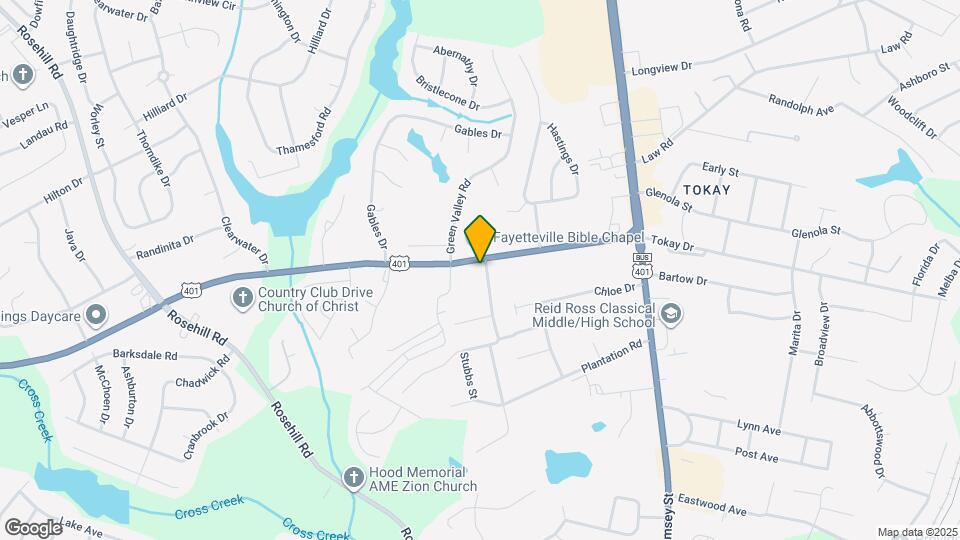 413 Country Club Dr Map and Location Details