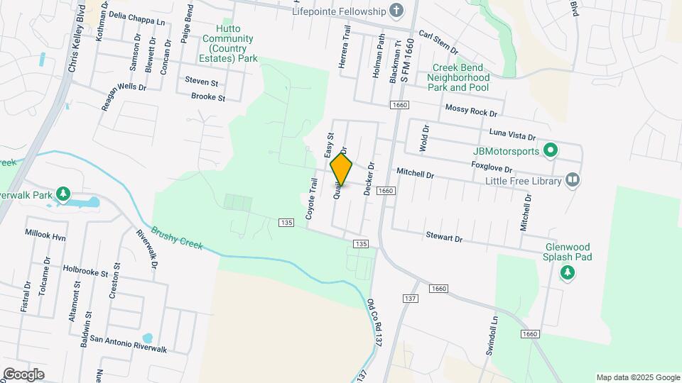 122 Quail Hollow Dr Map and Location Details