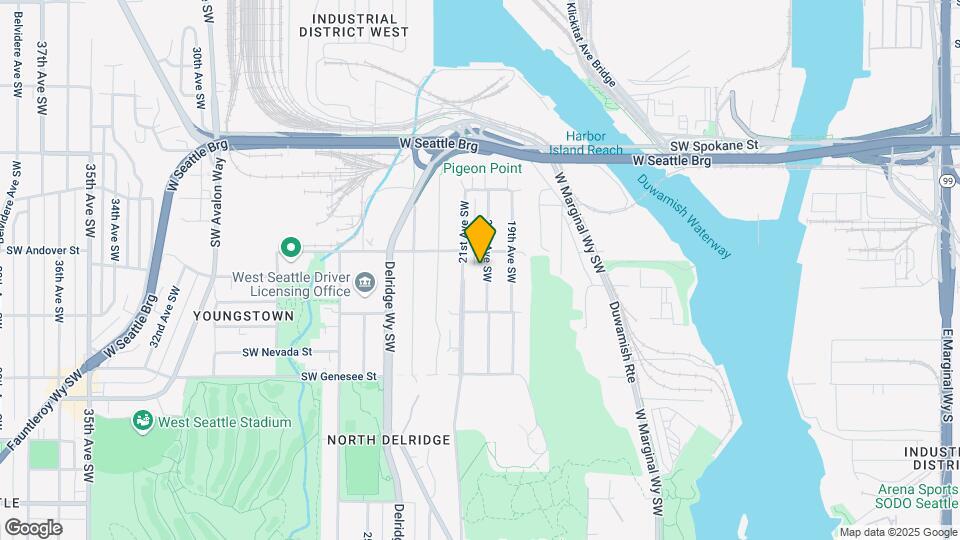 4017 20th Ave SW Map and Location Details