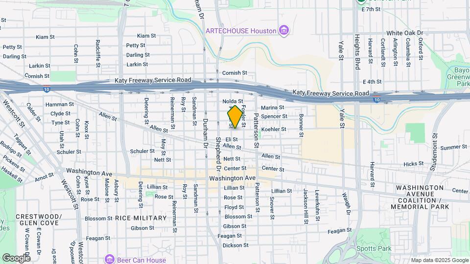 4619 Maxie St Map and Location Details