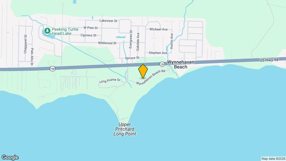 220 Wynnehaven Beach Rd Map and Location Details