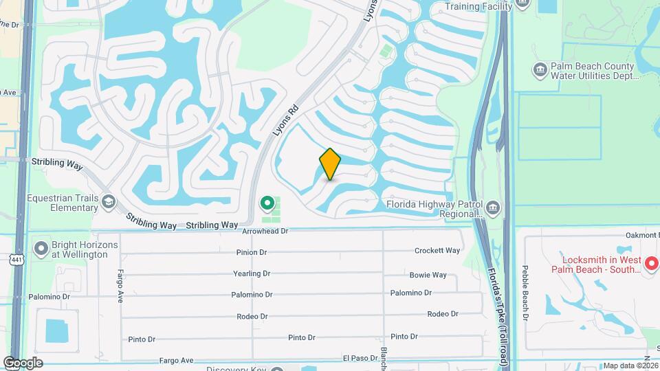 3136 Verdmont Ln Map and Location Details