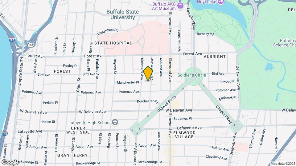 100 Claremont Ave, Unit 1st Floor Map and Location Details