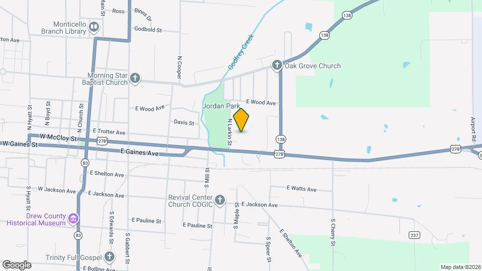 Drew Apartments Map and Location Details