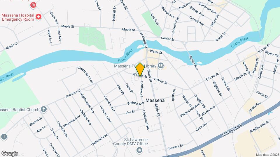 27 W Orvis St Mapa y Detalles de la Ubicación