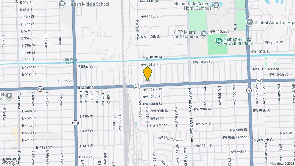 10300 NW 35th Pl Mapa y Detalles de la Ubicación